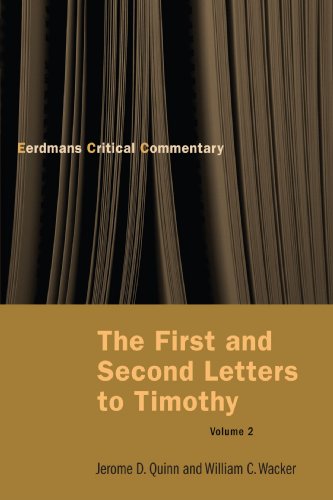 First and Second Letters to Timothy Vol [Paperback]