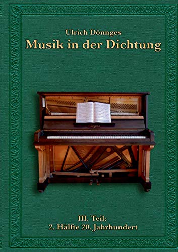 Musik In Der Dichtung 1. Auflage