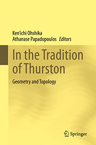 In the Tradition of Thurston Geometry and Topology [Hardcover]