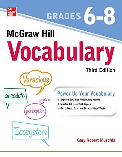 McGraw Hill Vocabulary Grades 6-8, Third Edition [Paperback]