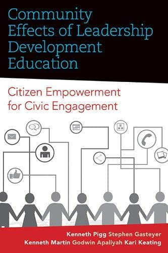 Community Effects of Leadership Development Education Citizen Empowerment for C [Hardcover]
