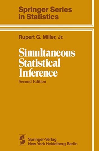 Simultaneous Statistical Inference [Paperback]