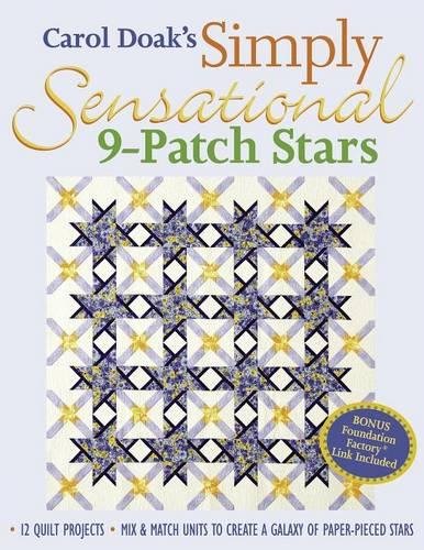 Carol Doak's Simply Sensational 9-Patch Stars [Paperback]