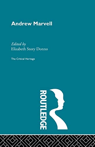 Andrew Marvell The Critical Heritage [Paperback]