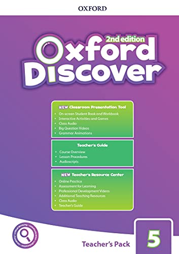 Oxford Discover: Level 5: Teacher's Pack Oxford Discover: Level 5: Teacher's Pack