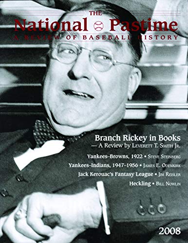The National Pastime, Volume 28 A Review Of Baseball History (national Pastime  [Paperback]