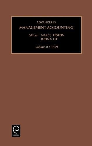 Advances in Management Accounting [Hardcover]