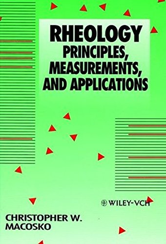 Rheology Principles, Measurements, and Applications [Hardcover]