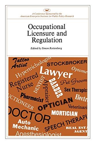 Occupational Licensure and Regulation [Paperback]