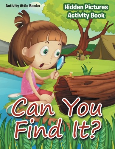 Can You Find It Hidden Pictures Activity Book [Paperback]