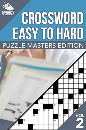 Crosswords Easy to Hard  Puzzle Masters Edition Vol 2 [Paperback]