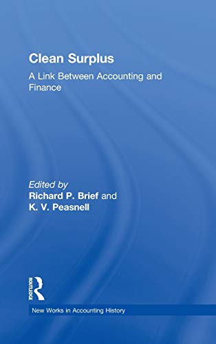 Clean Surplus A Link Between Accounting and Finance [Hardcover]