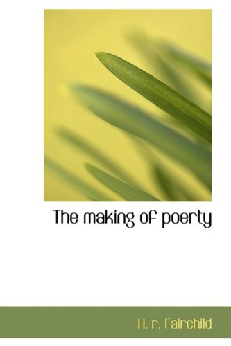 Making of Poerty [Paperback]