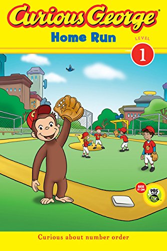 Curious George Home Run (CGTV Early Reader) [Paperback]