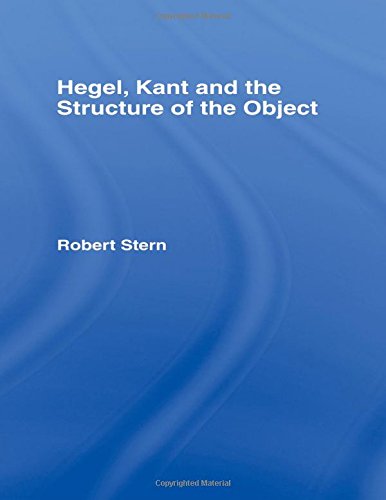 Hegel, Kant and the Structure of the Object [Hardcover]