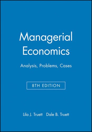 Managerial Economics Analysis, Problems, Cases [Paperback]