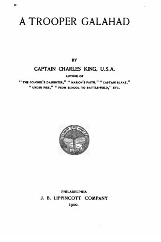 A Trooper Galahad [Paperback]