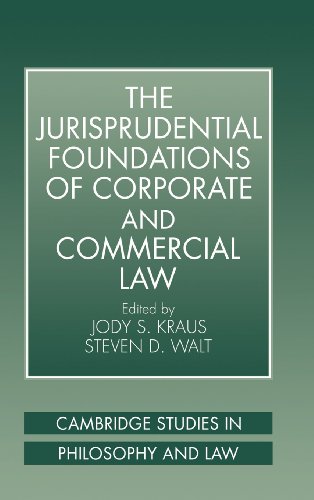The Jurisprudential Foundations of Corporate and Commercial Law [Hardcover]