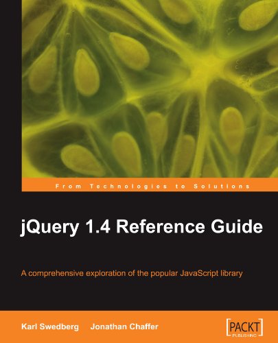 Jquery 1.4 Reference Guide [Paperback]