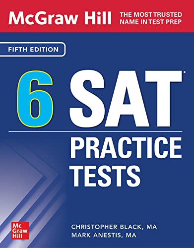 McGraw Hill 6 SAT Practice Tests, Fifth Edition [Paperback]