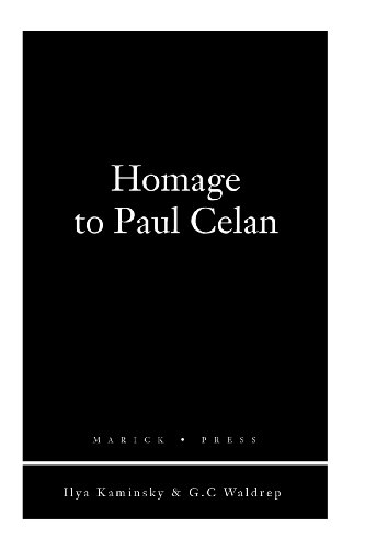 Homage to Paul Celan [Paperback]