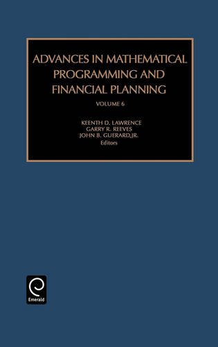 Advances in Mathematical Programming and Financial Planning [Hardcover]