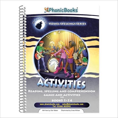 Phonic Books Moon Dogs Set 3 Vowel Spellings Activities Photocopiable Activitie [Paperback]