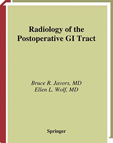 Radiology of the Postoperative GI Tract [Hardcover]