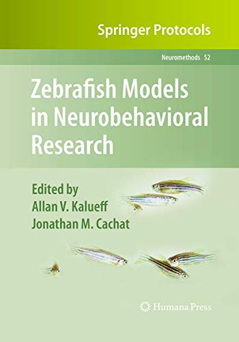 Zebrafish Models in Neurobehavioral Research [Paperback]