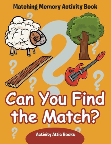 Can You Find the Match Matching Memory Activity Book [Paperback]