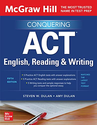 McGraw Hill Conquering ACT English, Reading, and Writing, Fifth Edition [Paperback]