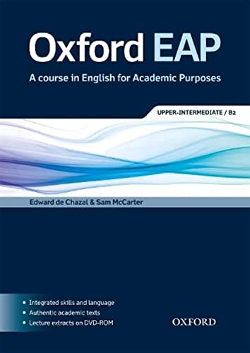 Oxford Eap: Upper-Intermediate / B2: A Course In English For Academic Purposes [Paperback]