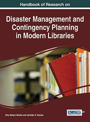 Handbook Of Research On Disaster Management And Contingency Planning In Modern L [Hardcover]