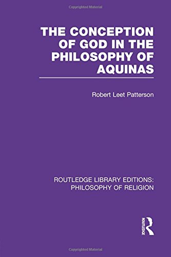 The Conception of God in the Philosophy of Aquinas [Paperback]