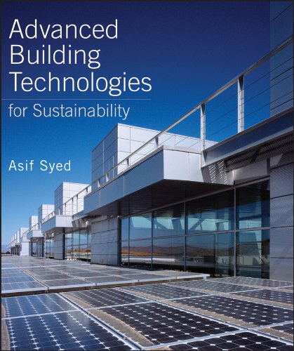 Advanced Building Technologies for Sustainability [Hardcover]
