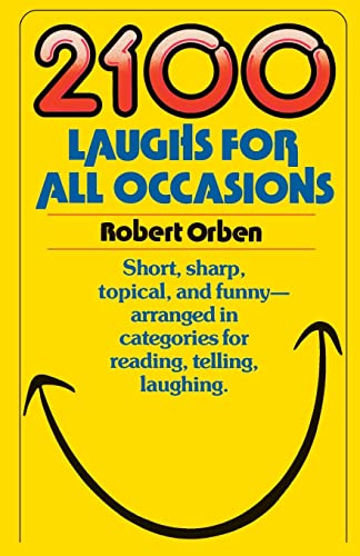 2100 Laughs for All Occasions Short, Sharp, Topical, and Funny--Arranged in Cat [Paperback]