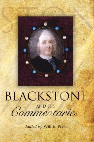 Blackstone and his Commentaries Biography, Law, History [Paperback]