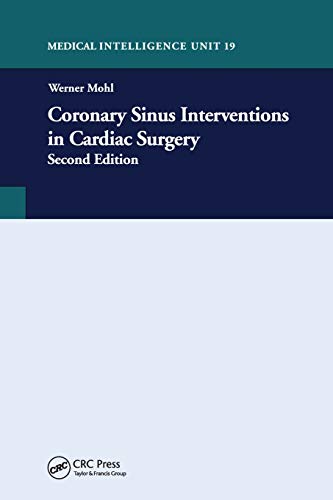 Coronary Sinus Intervention in Cardiac Surgery [Paperback]
