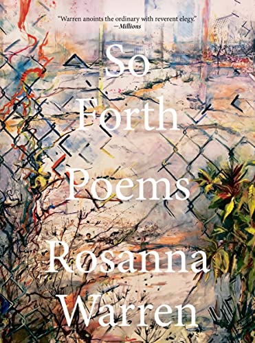 So Forth Poems [Paperback]