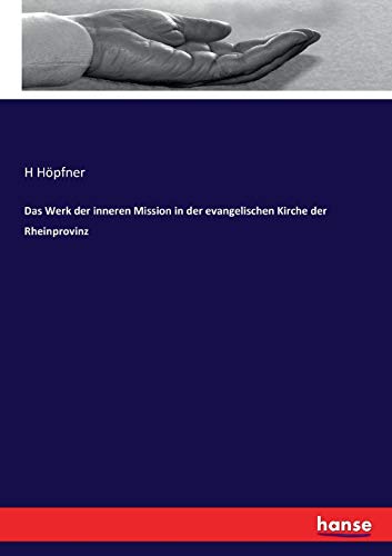 Werk Der Inneren Mission In Der Evangelischen Kirche Der Rheinprovinz