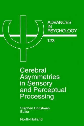 Cerebral Asymmetries in Sensory and Perceptual Processing [Hardcover]