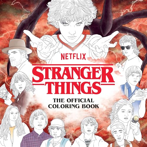 Stranger Things The Official Coloring Book [Paperback]
