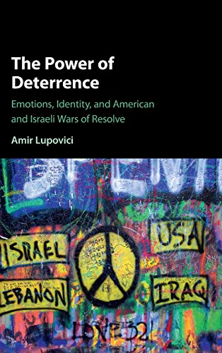 The Power of Deterrence Emotions, Identity, and American and Israeli Wars of Re [Hardcover]