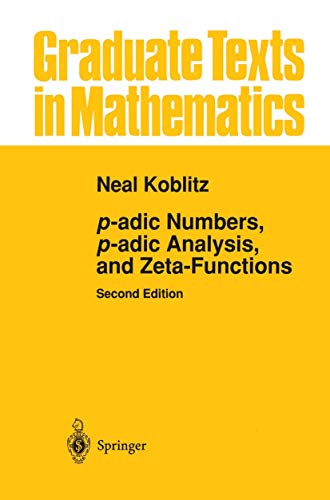 p-adic Numbers, p-adic Analysis, and Zeta-Functions [Paperback]