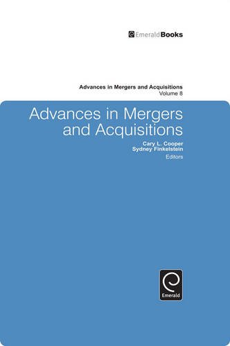 Advances in Mergers and Acquistions [Hardcover]