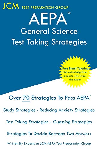 AEPA General Science - Test Taking Strategies [Paperback]