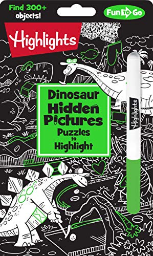 Dinosaur Hidden Pictures Puzzles to Highlight [Paperback]