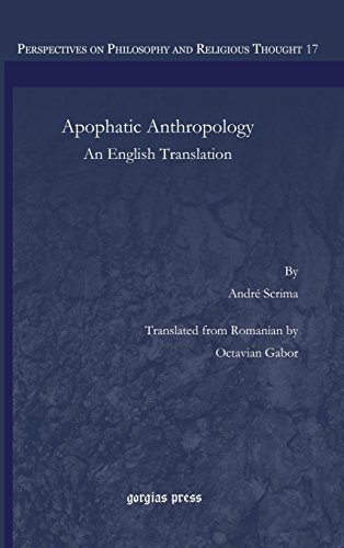 Apophatic Anthropology [Hardcover]