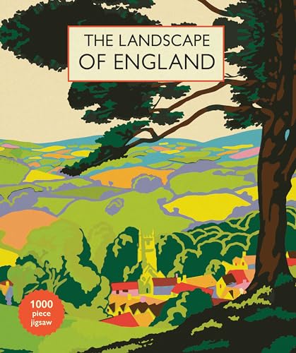 Landscape of England Jigsaw 1000 piece jigsaw puzzle [Novelty book]