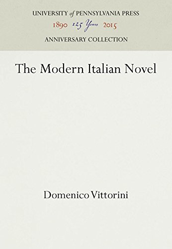 Modern Italian Novel [Hardcover]
